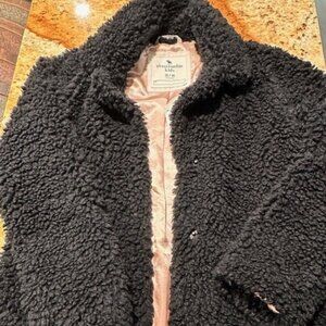 Girls Abercrombie Faux Fur Coat
